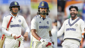 Indian Trio Gill, Rahul, and Jadeja Make Test Cricket History in England Series