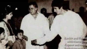 Amitabh Bachchan's Throwback Photo Featuring a Young Ranbir Kapoor Resurfaces, Sparks Nostalgia