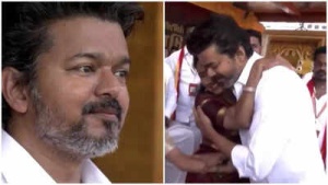 Vijay Overwhelmed by Fan Adoration in Madurai: Actor's Parents Witness Emotional Moment Before Political Shift