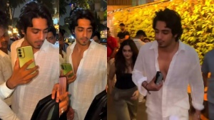Ahaan Panday's Chivalrous Act Towards Aneet Padda Wins Over Fans; 'Saiyaara' Co-stars' Off-Screen Bond Captivates Netizens (PICS)