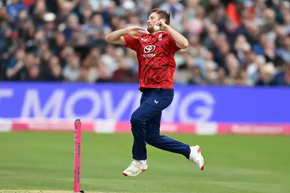 Liam Dawson during a previous England Test match.