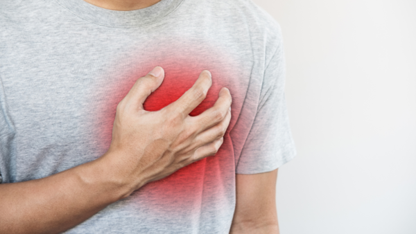Graphic illustrating heart disease