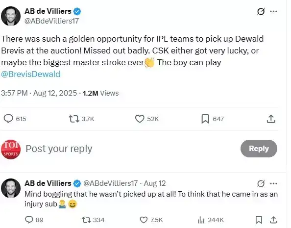 Dewald Brevis: From AB de Villiers Clone to Rising Star with His Own Identity
Hoặc
Dewald Brevis Carves His Own Path: The Making of a South African Cricket Sensation