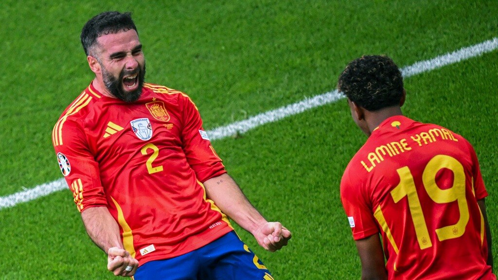 Dani Carvajal has not appeared for Spain his the Euro. (Photo: AP)